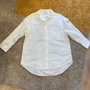 NWT ANINE BING Mika Button-Up Shirt